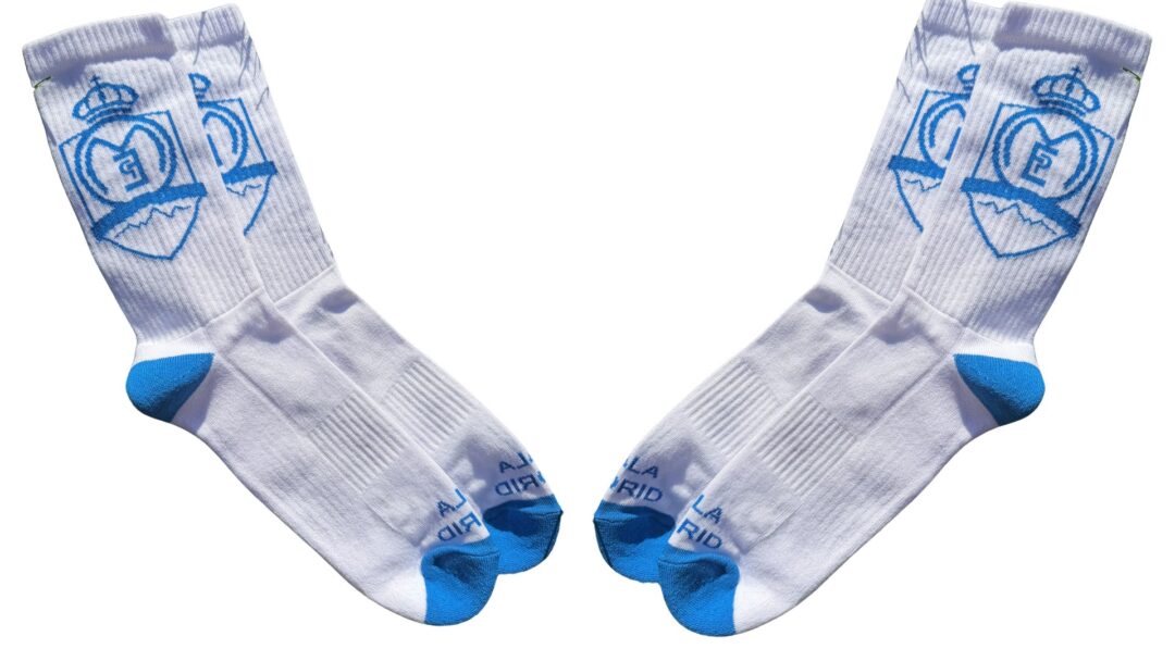 Ponožky HALAMADRID Unisex,  bielo-modré