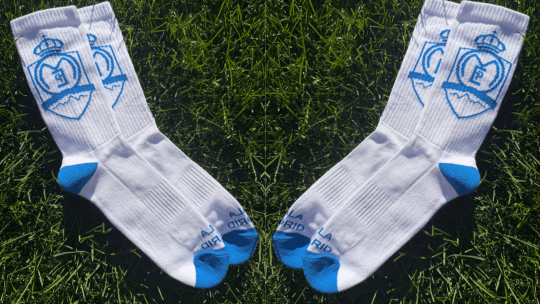 Ponožky HALAMADRID Unisex,  bielo-modré