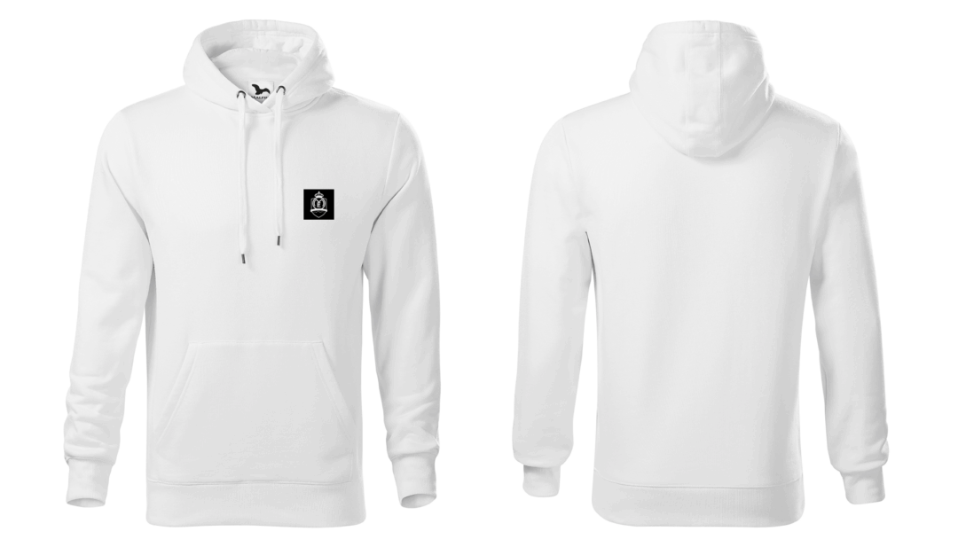 Mikina Logo Mini - biela, pánska 413