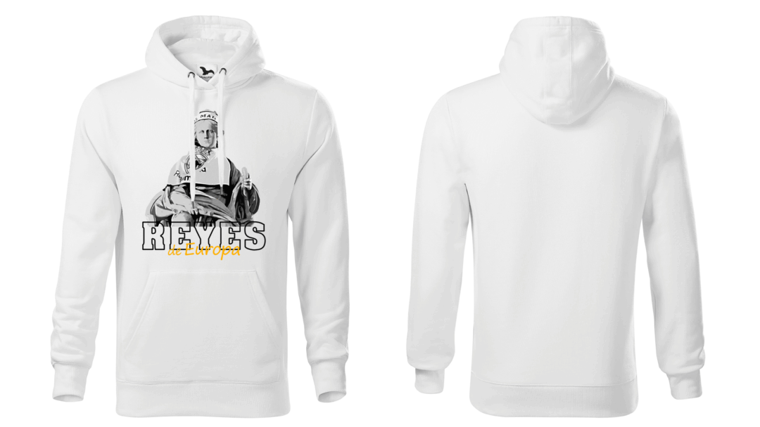 Mikina Reyes - biela, pánska 413