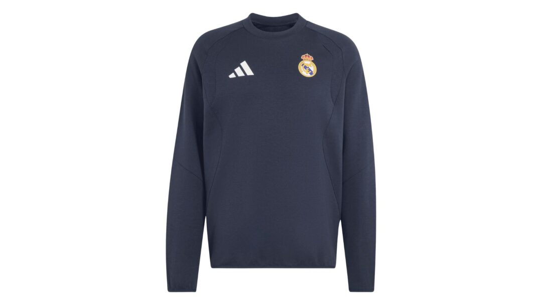 Mikina REAL MADRID TIRO TRAVEL CREW - pánska, KG2966